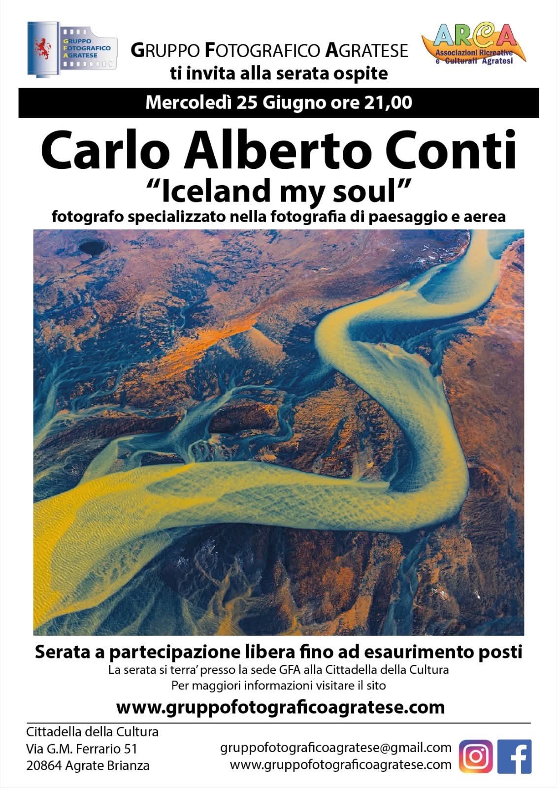 Serata Ospite: Carlo Alberto Conti