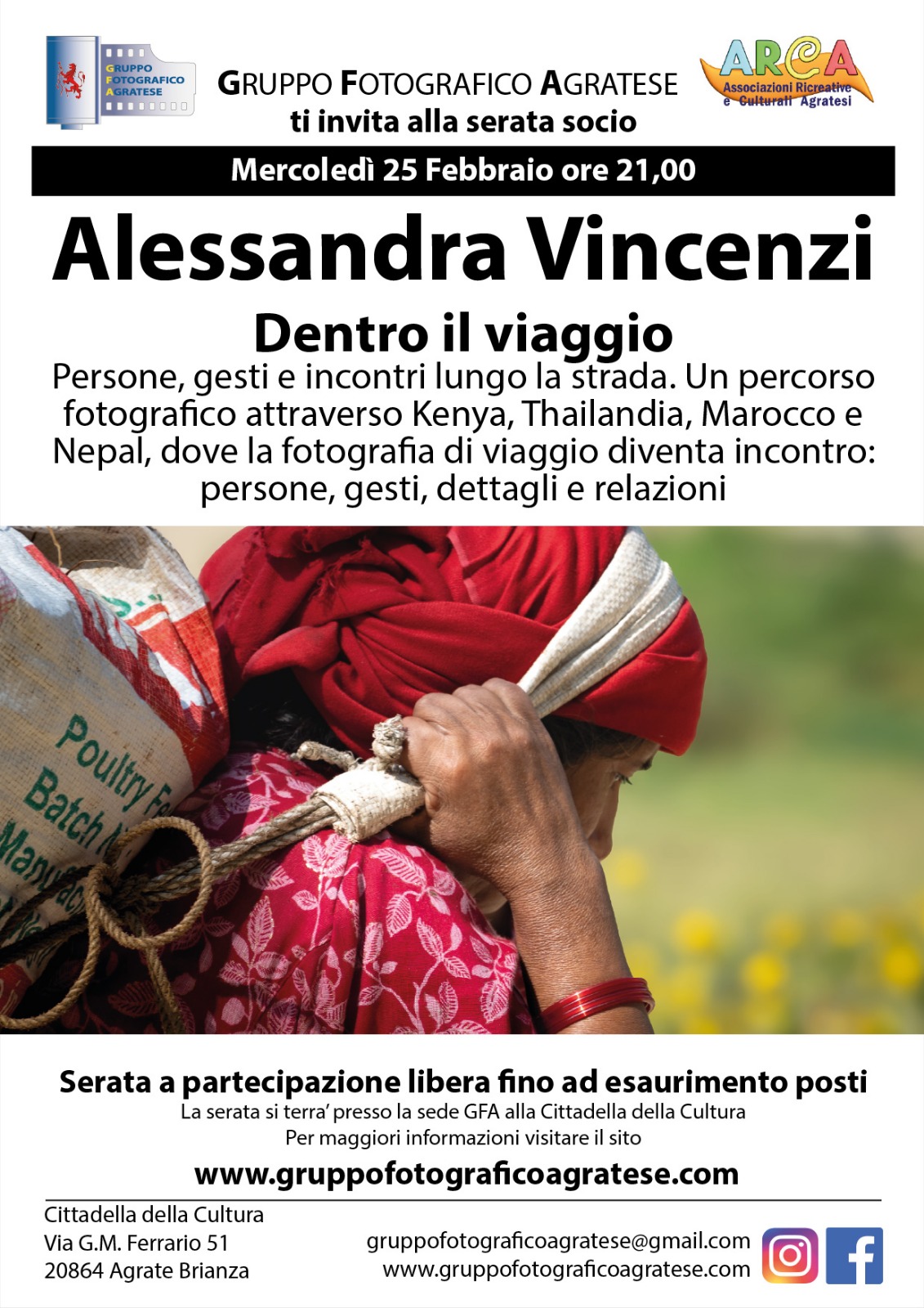 Serata Socio: Alessandra Vincenzi