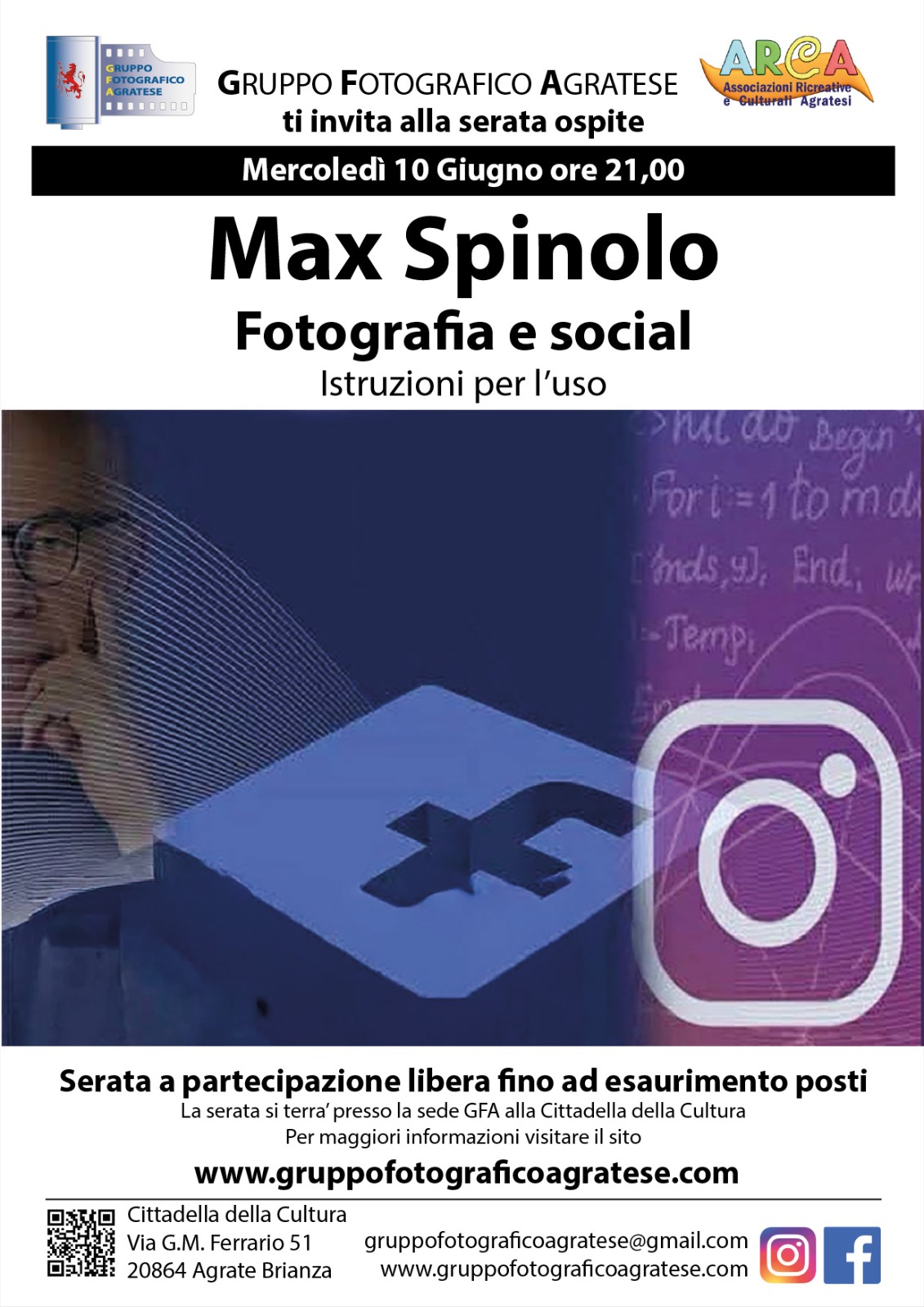Serata Ospite: Max Spinolo