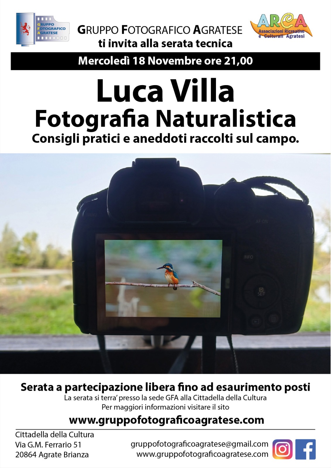 Serata Ospite: Luca Villa